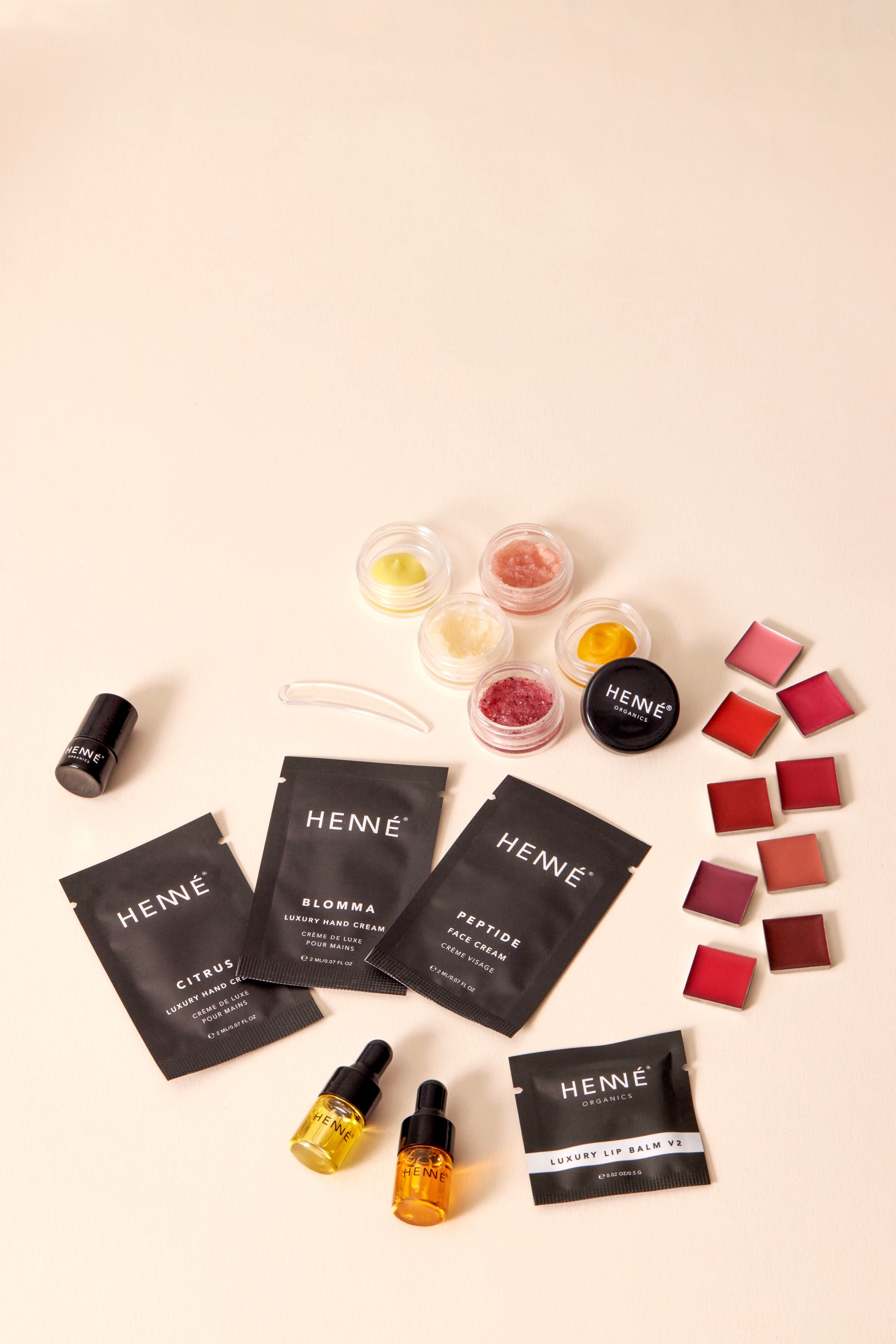 lip care products samples